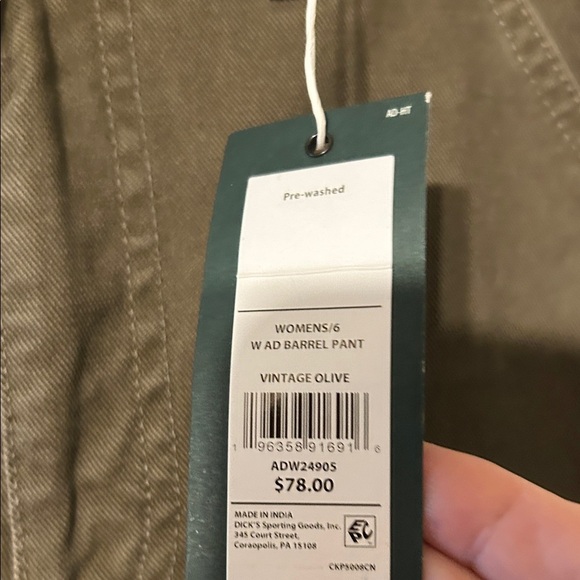 Alpine Design Olive Green Women's Pants - Picture 6 of 10